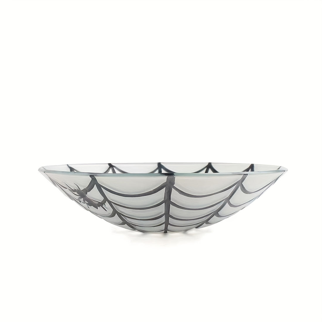 Spooky Spiderweb Glass Bowl Set - Perfect for Halloween Decorating