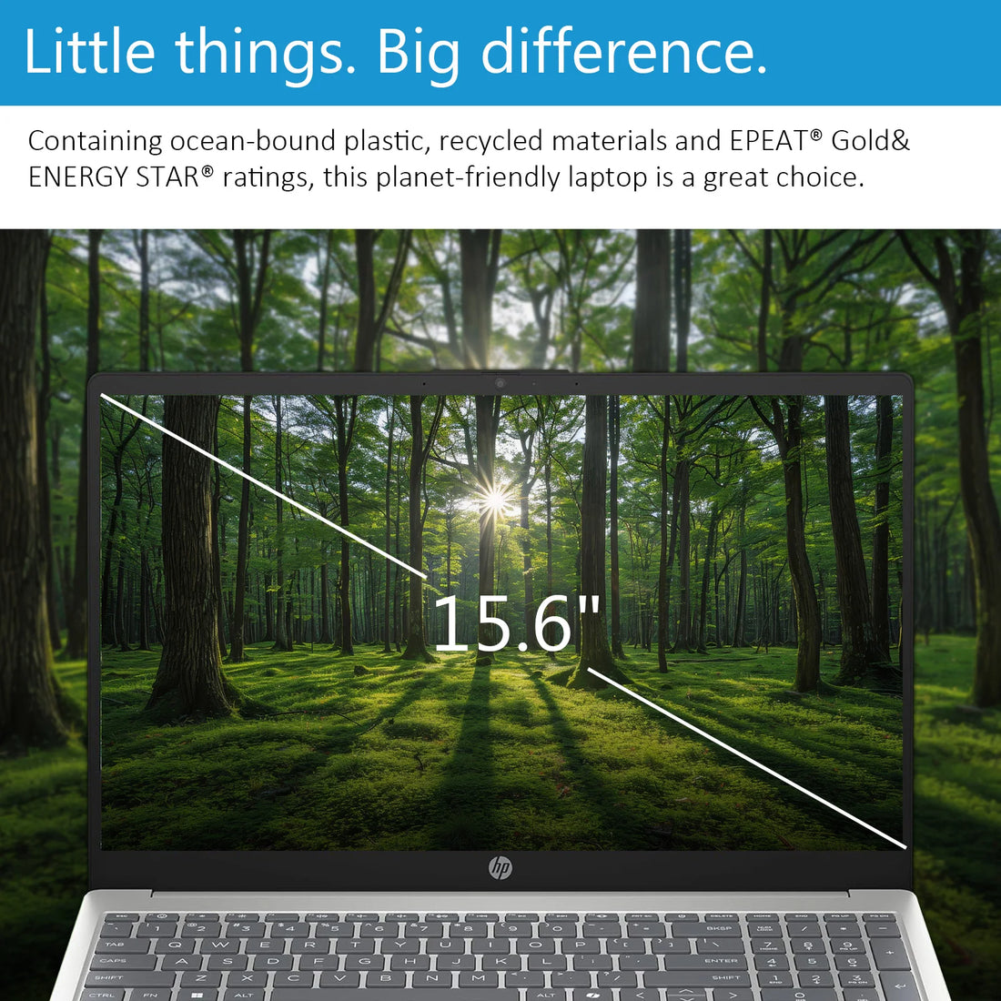 HP 15.6" Touchscreen Laptop for Business & Student, AMD Ryzen 3 7320U, 8 GB RAM, Up to 1TB SSD, Win 11 Pro with Lifetime MS