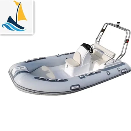Inflatable Rubber Motor Boat with Outboard Engine Rib Boat 390 Inflatable Boat
