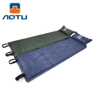 Outdoor Automatic Inflatable Camping Mat one person Cushion Moistureproof Pad Tent Mat