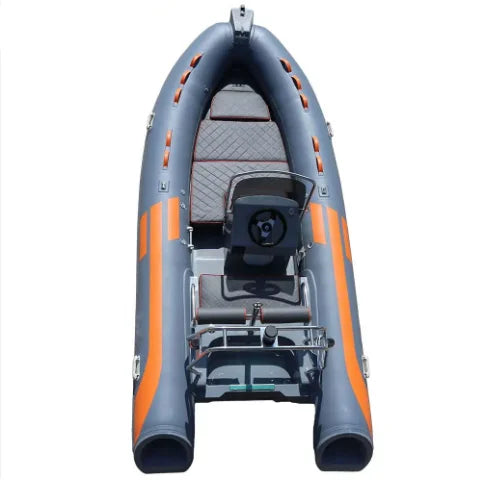 480 New Design Fiberglass Inflatable Hull Luxury RIB Boat with Engine for Sale