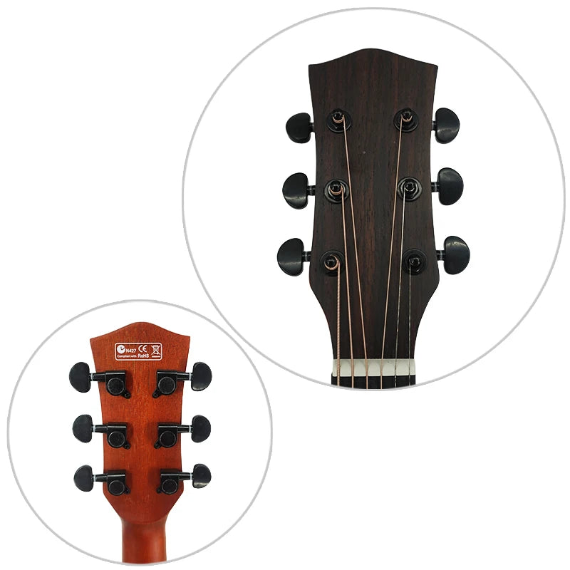 Hot Selling New Product 41inch Spruce Top Mahogany Back Side High Quality  Professional Electrical Acoustic Guitar