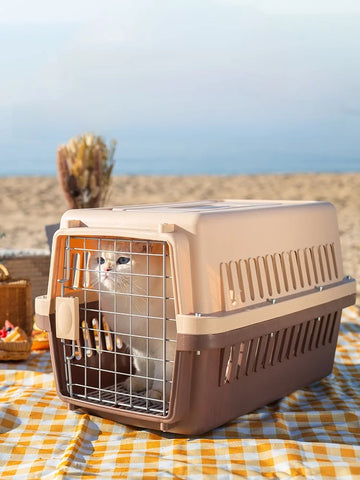 Portable Pet Air ip Cage for s And Dogs Travel Outdoors Small Medium Large Dogs Pet Carrier Bag Car Dog Cage