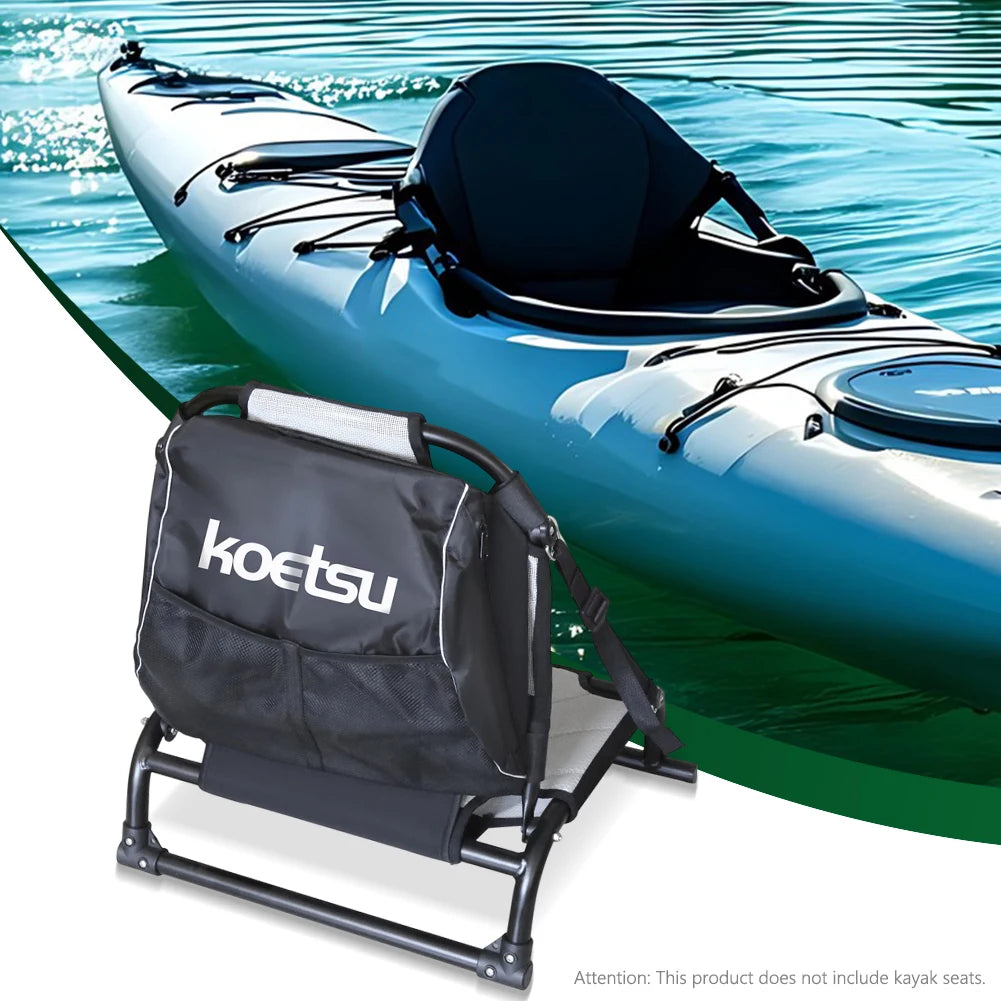 Kayak Seat Back Storage Bag Large Capacity Accessories Protection Bag Kayak Chair Bag Outdoor Kayaking Bag