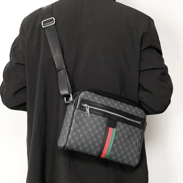 Luxury Crossbody Bag Men Fashion Letter Printed Men's Crossbody Bags Brand Design Shoulder Messenger Bag Male Sling Satchels