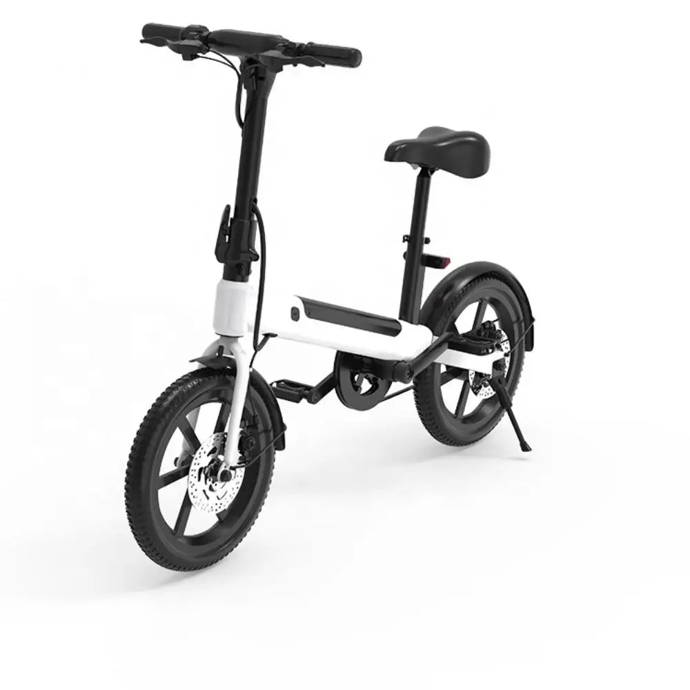 16-inch full suspension 350W 36V 7.8Ah battery brushless motor folding electric bicycle