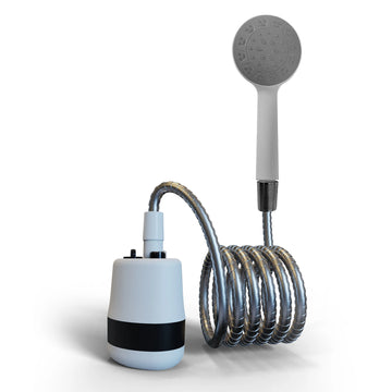 Camping Shower Handheld Electric Shower Battery Powered Compact Handheld Rechargeable Outdoor Camping Set