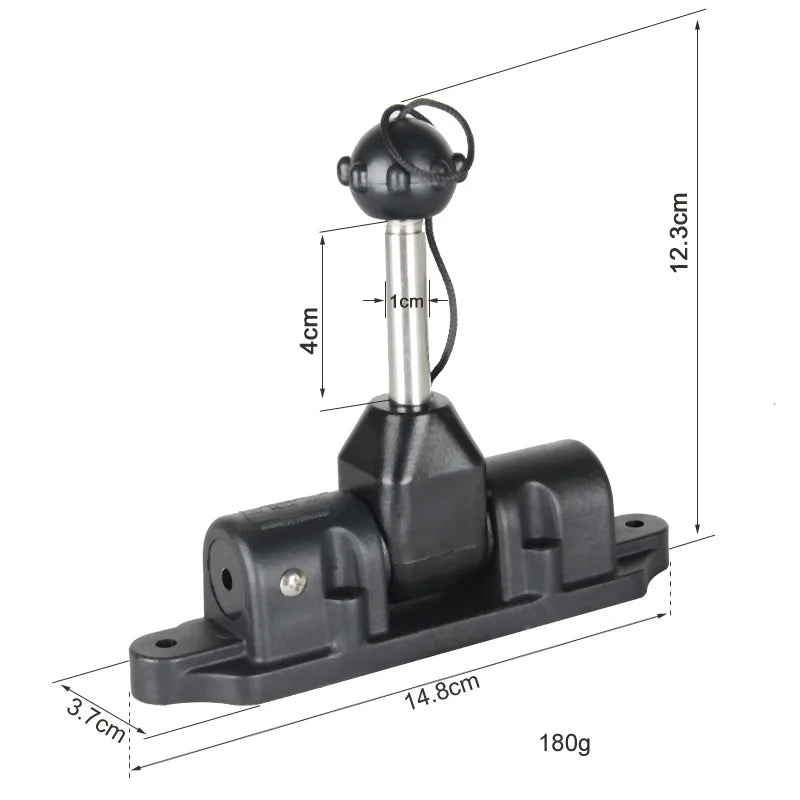 Universal Paddle Seat for Inflatable Boats Paddle Lock Kayaks Paddle Bracket PE Boat Alloy Boat Wooden Boat Fiberglass Boat