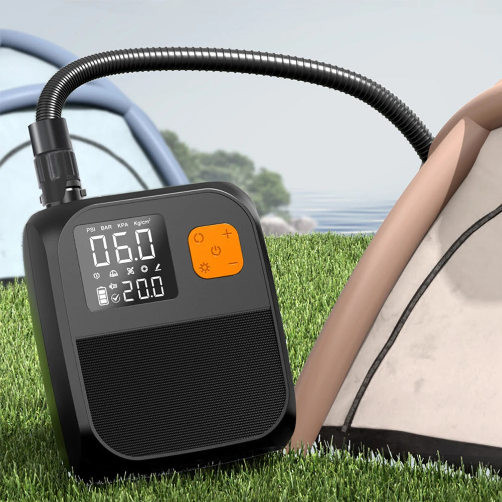 SUP Boat Accessories Portable Air Compressor 20PSl Rechargeable 20000 MAh Air Pump Stand Up Paddle SUP Pump for Kayak Kite Wings