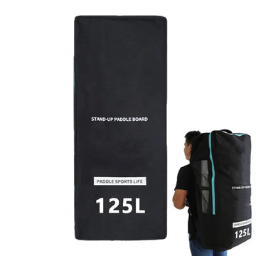 125L Inflatable Paddle Board Bag Foam Padded Cover Paddleboard Bags Dry Sack For Kayaking Rucksack Stand Up Paddle Boards