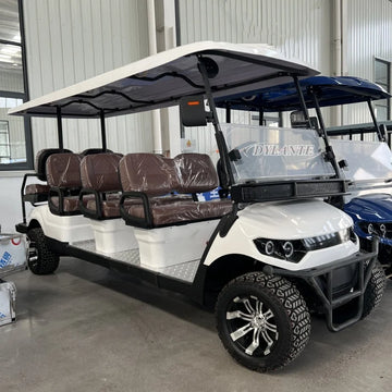 Hot Sale 2/4/6/8 Seat 48V 60V 72V Electric Golf Cart 4 Wheel Car Street Legal Off-Road Hunting Electric Golf Car