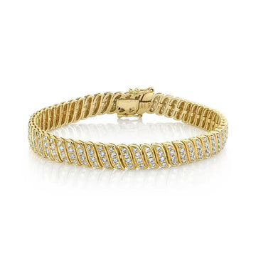 2025 New iced out bling cz snake chain bracelet 5A bling bling cubic zirconia high quality classic trendy women chain jewelry