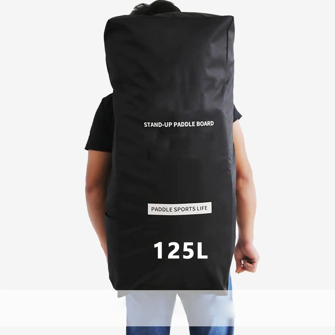 125L Inflatable Paddle Board Bag Foam Padded Cover Paddleboard Bags Dry Sack For Kayaking Rucksack Stand Up Paddle Boards