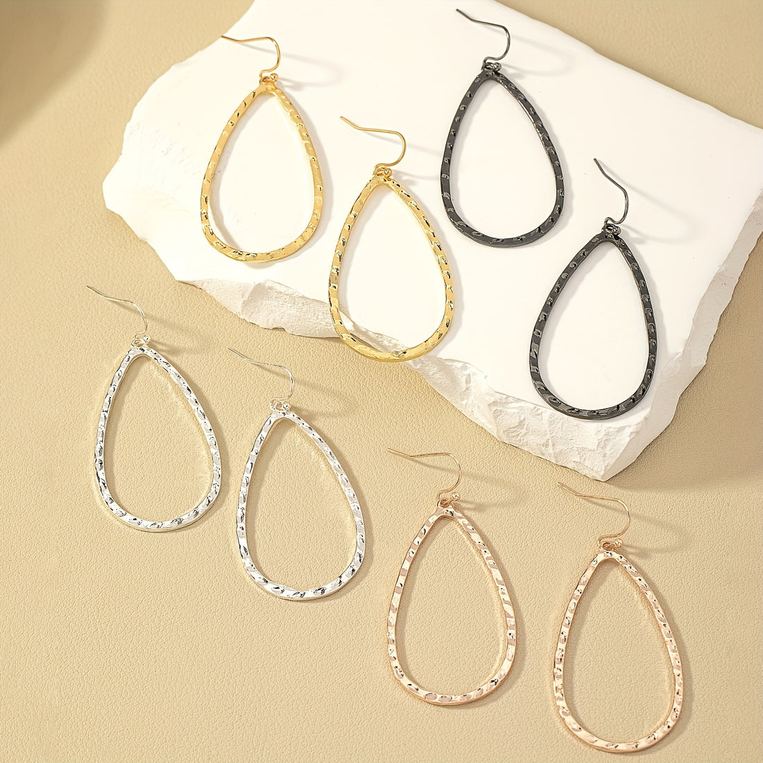 Simple Water Drop Earrings - Durable, Stylish Accessory for Everyday Wear