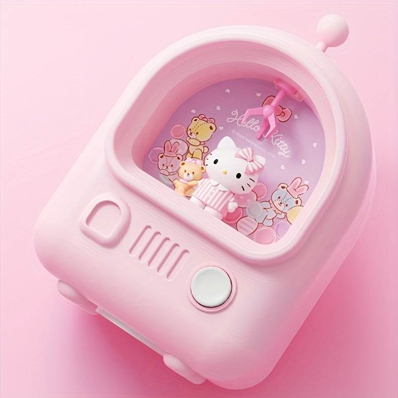 Cinnamoroll Kuromi Hellokitty Piggy Bank Night Light Cute Style Pink Blue Purple 3 Wptional Built-in 200mAh Battery Support Android Charging Perfect For Room Decoration Birthday Gift Creative Gift