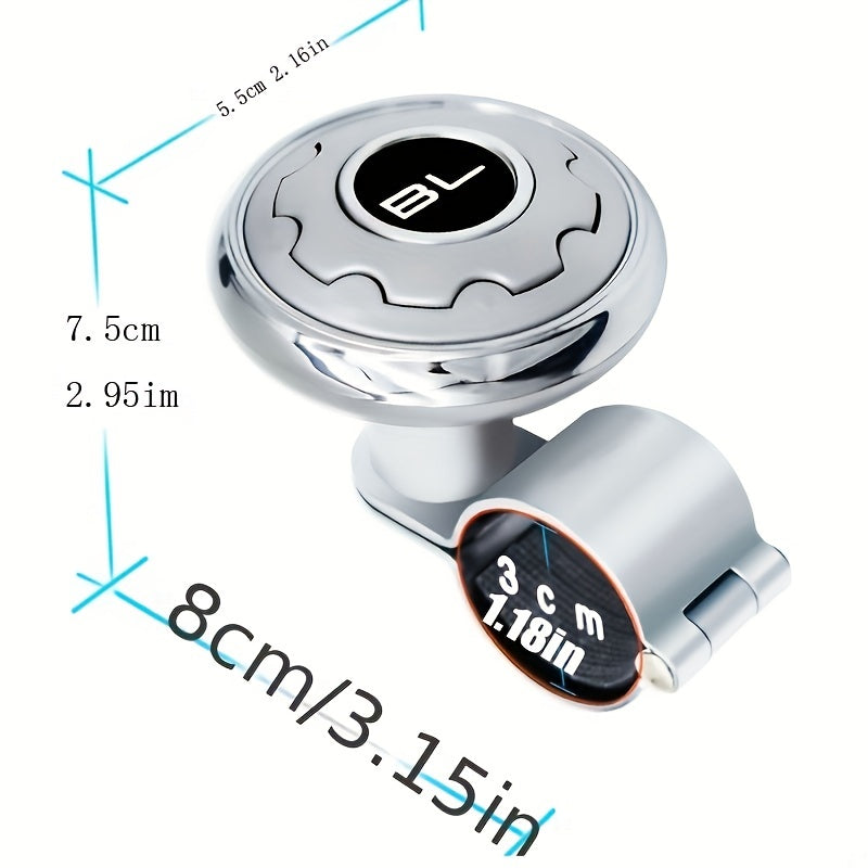 The Car Power Steering Ball With Golden Bearings, Truck Handle Steering Wheel Auxiliary Power Steering Universal Model.