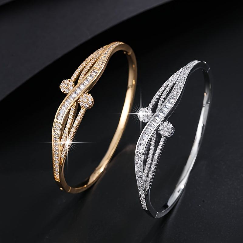 Hot-Selling Women's Zirconia Bracelet - Stylish, Versatile, and Elegant