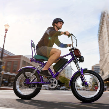 1 Electric Bicycle | 500W Peak Power, 28MPH, 48V 20.8 Ah Battery, 7-Speed, 20-Inch Inflatable Tires, Essential for Urban Commuting, Lightweight, Fashionable, Aluminum Alloy, DRIFT.SLIDE Brand.