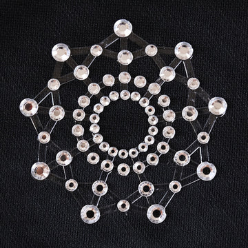 2pcs SM Transparent Sexy Nipple Stickers, Women's Lingerie Pasties, Petal Breast Pasties, Adhesive Nipple Covers