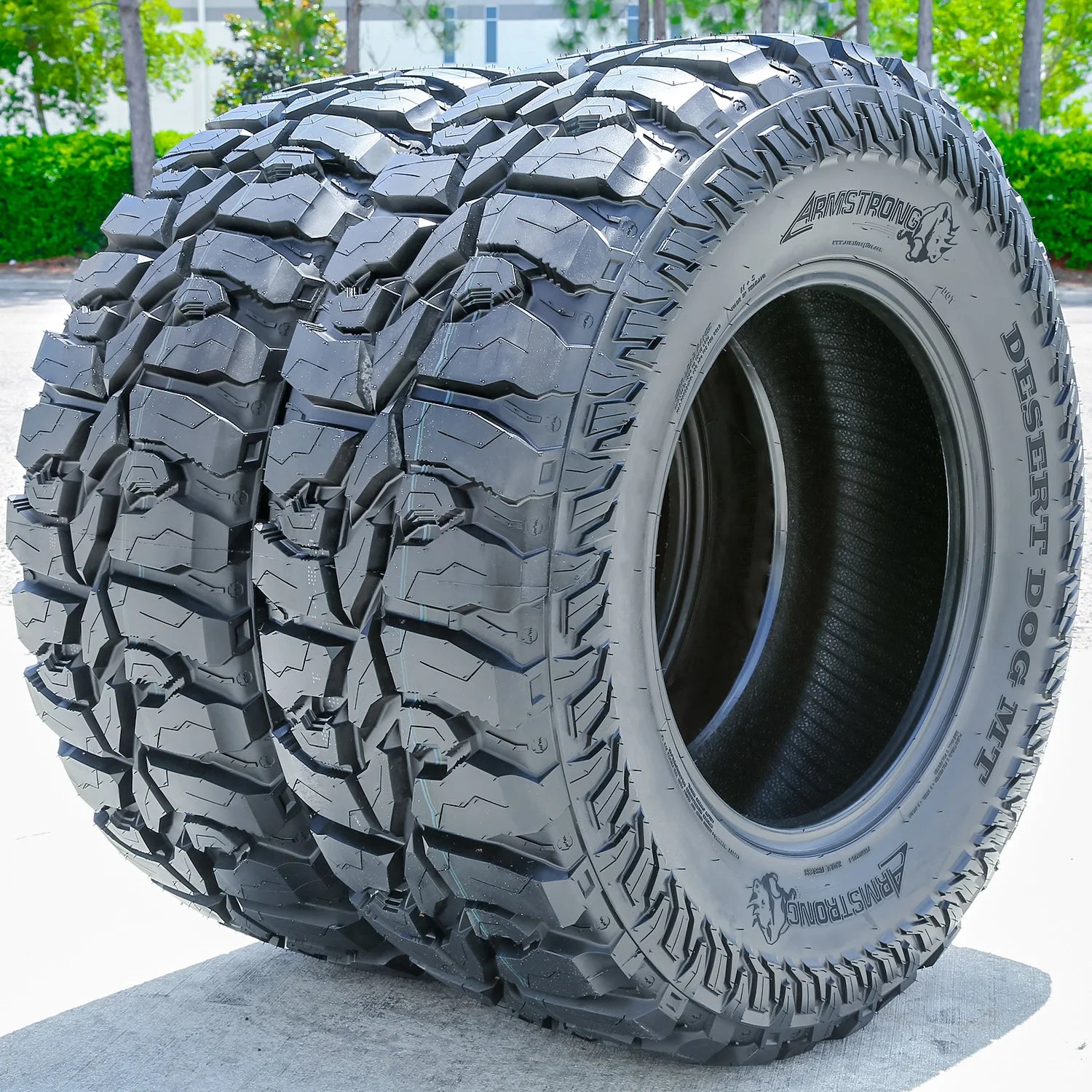 2 Tires Armstrong Desert Dog MT LT 33X12.50R20 Load F 12 Ply M/T Mud