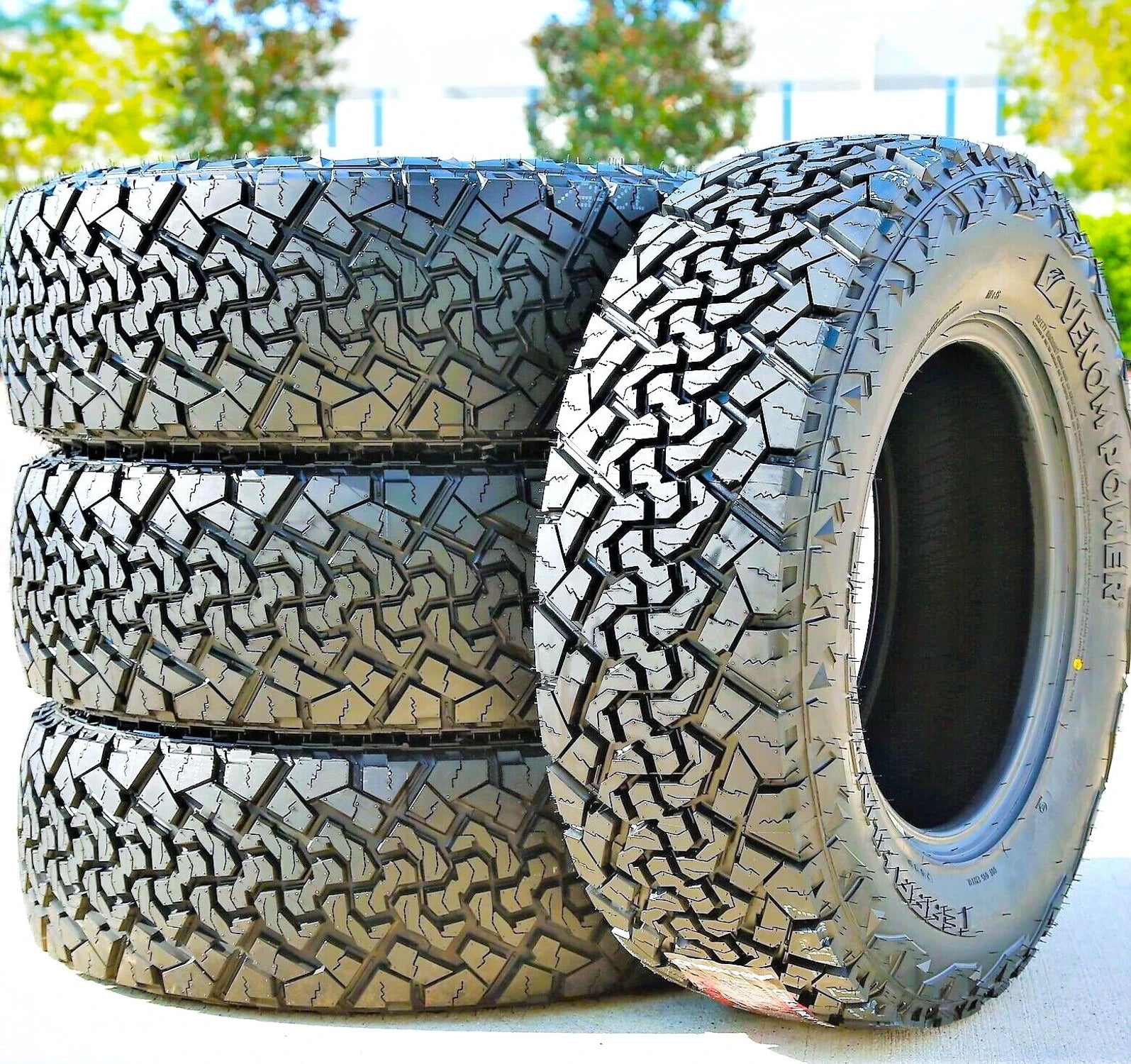 4 Tires Venom Power Terra Hunter X/T LT 245/70R17 Load E 10 Ply Extreme Terrain