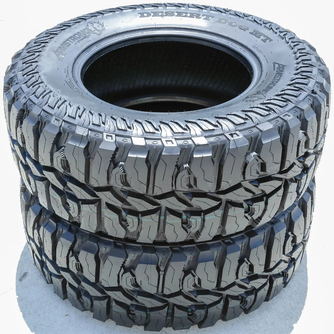 2 Tires Armstrong Desert Dog MT LT 33X12.50R20 Load F 12 Ply M/T Mud