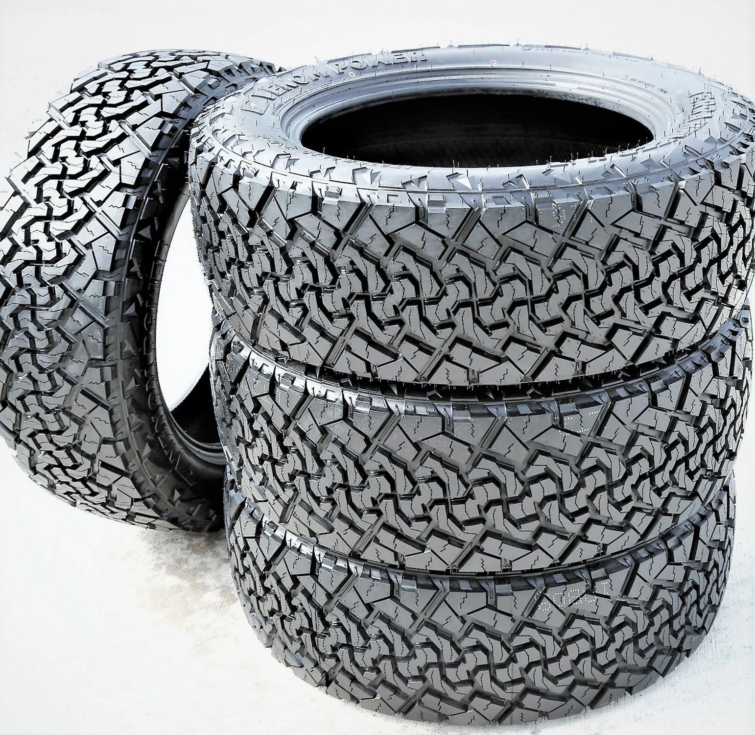 4 Venom Power Terra Hunter X/T LT 275/60R20 Load E 10 Ply Extreme Terrain Tires