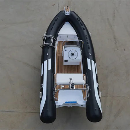 Hot Sale RIB 480 16ft Semi-rigid Fiberglass/Aluminum RIB Boat Hypalon/PVC Inflatable Boats