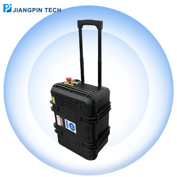 2025 New Cost-effective Mini 100W Raycus JPT Metal Paint Dirt Blasting Laser Cleaning Machine