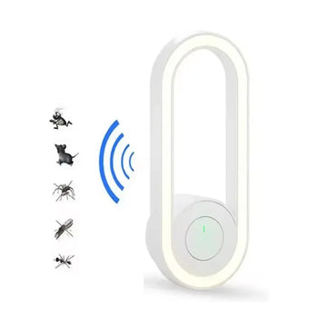 Ultrasonic Mosquito Repellent Night Light Mite Control Instrument Household Indoor Mosquito Repellent Insect Repellent Device