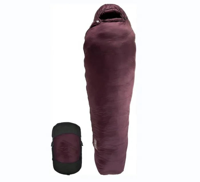 Woqi High Quality Warm Waterproof Mummy  400G Duck Down Sleeping Bag with Compression Sack for Outdoor