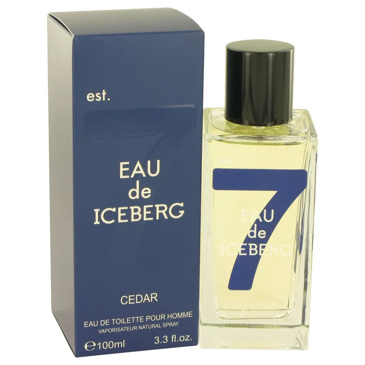 UD2 Eau De Iceberg Cedar 3.3 oz Men's Perfume Spray Intense Freshness with Notes of Iceberg & Cedar