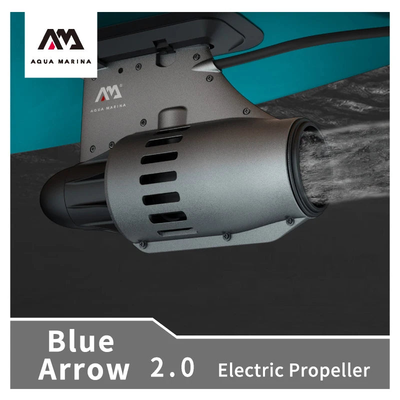 AQUA MARINA Boat Electric Propeller 4-6km/h 12V DC Electric Motor Paddle Remote Control Portable Board Paddle Trolling Motor