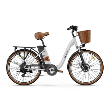 2024 NEW DYU C6 PRO Electric City Bicycle 500W 48V Aluminum Alloy Frame Hidden Lithium Battery Cheap Electric Road Bike