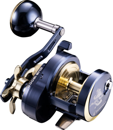 ECOODA EMB1500  Slow Pitch Jigging Reel 6.2:1 Speed 8+1 BB  Full Metal Sea Water Boat Trolling Reel 15KG Drag Power Fishing Reel