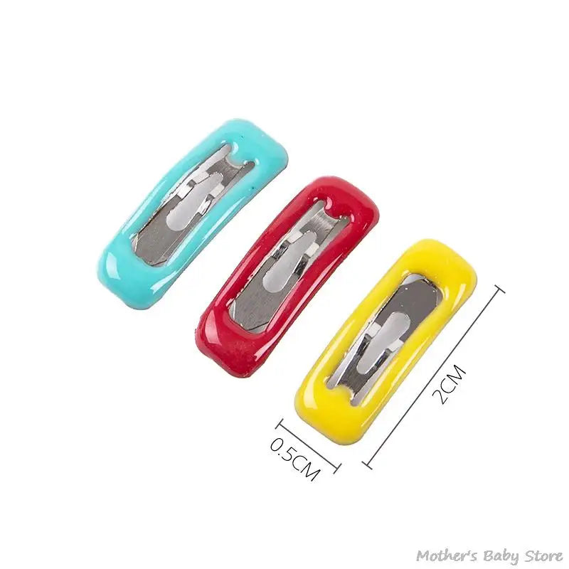 10Pcs/set Blyth Doll Accessories 1/6 1/12 OB11 Clips Mini 2cm Hairpins Hair for Fashion