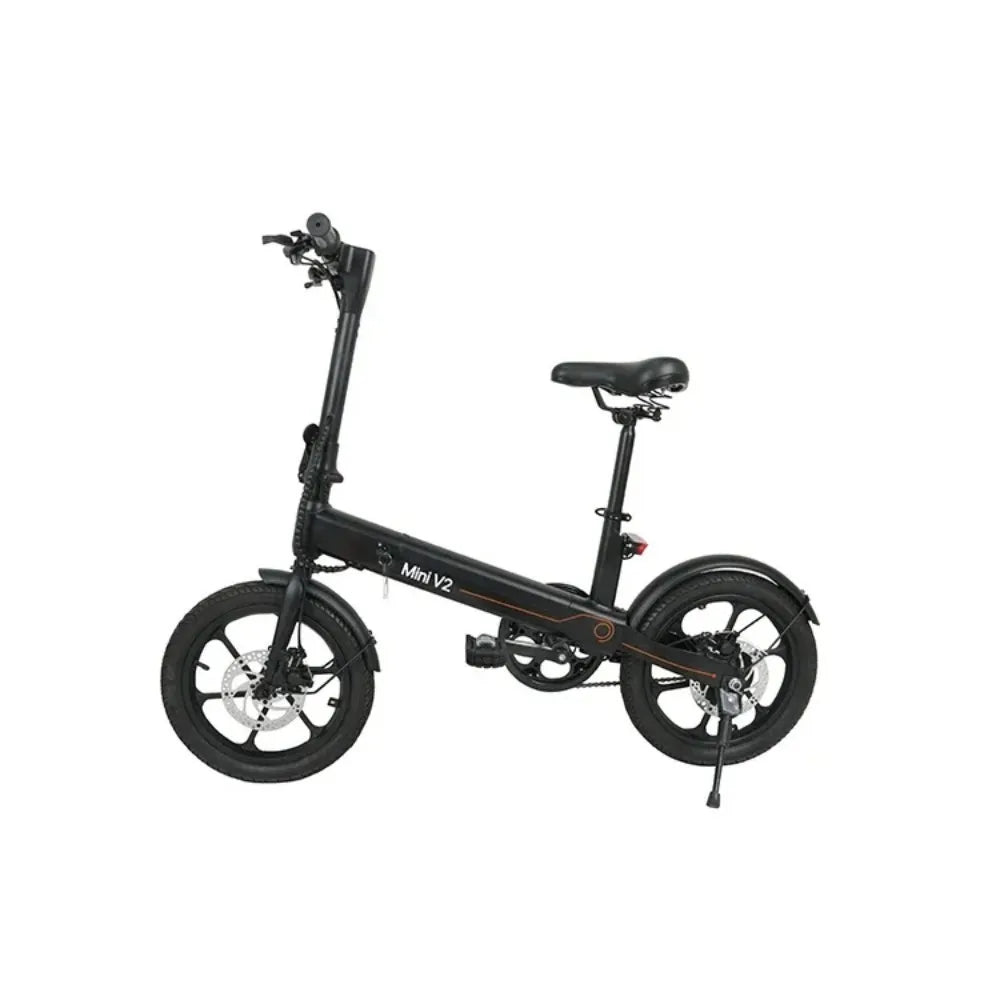Mini V2 Electric power assisted bicycle Dirt 16 Inch Fat Tire E-bike Electrica Mountain Road Full Suspension Electric Bicycle
