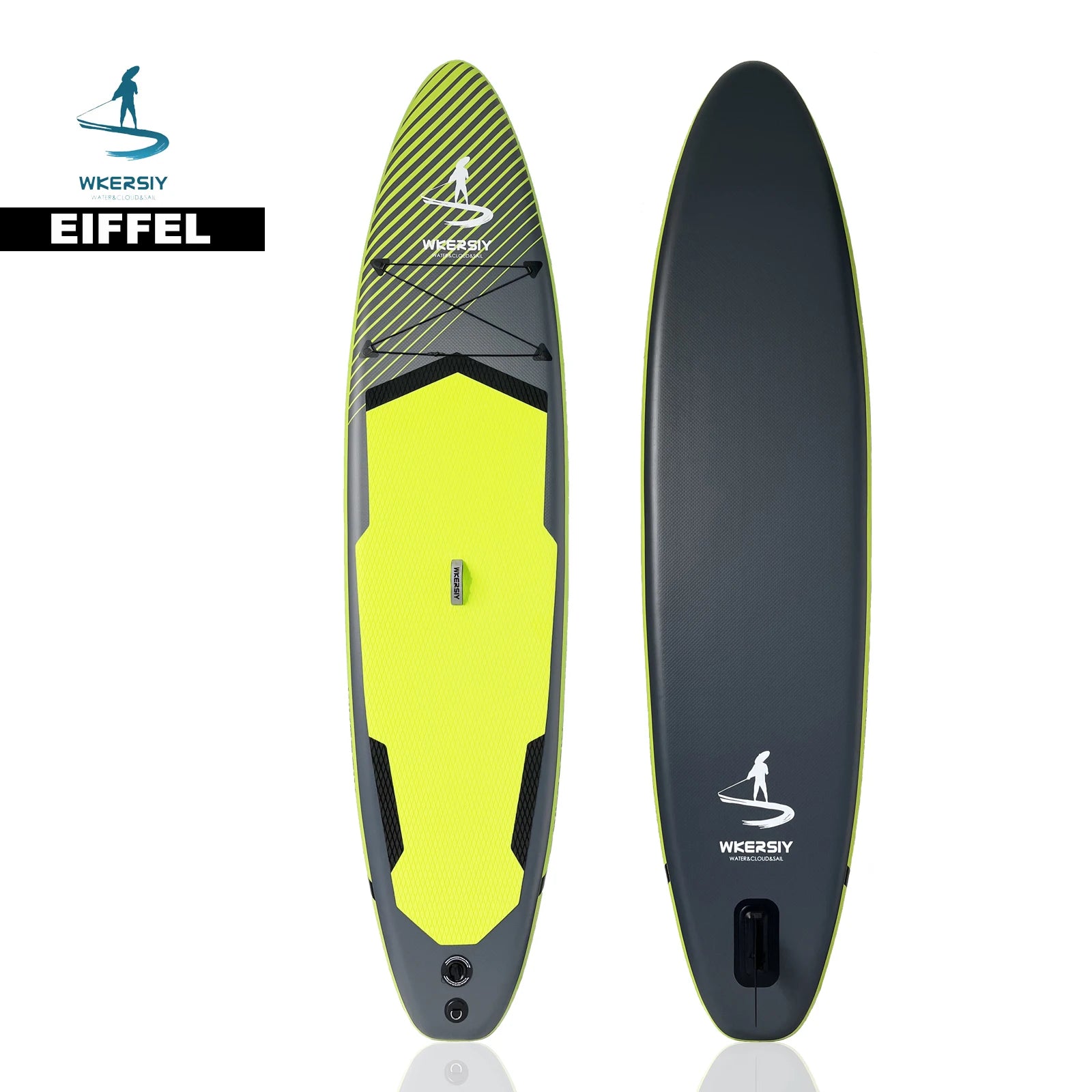 11' inflatable paddle board stand up paddleboard SUP for 2 persons 32" width 4 colors with ISUP accessores