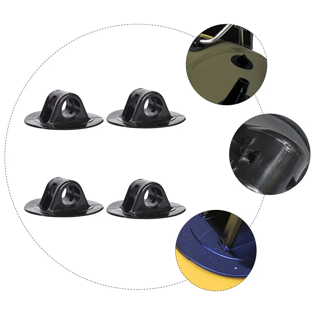 4pcs Motor Fixing Bracket Quality Horizontal Vertical Mount for Boat Dinghy Kayak Canoe Engine Clip Stand