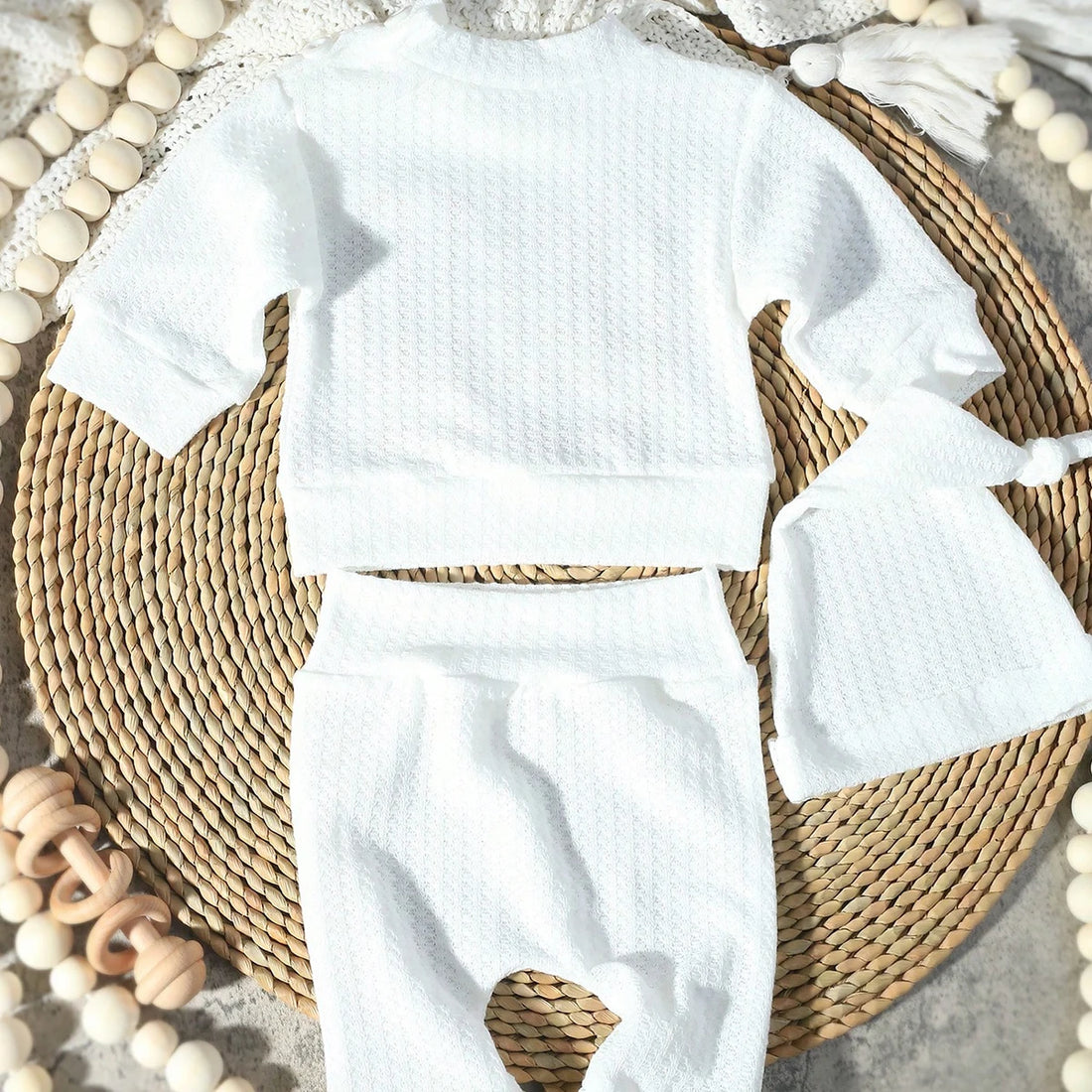 Ylsteed "Hello" Embroidery Newborn Photography Props Infant Romper Jumpsuit with Bow Hat Baby Coming Home Outfit Baby Photo Gift