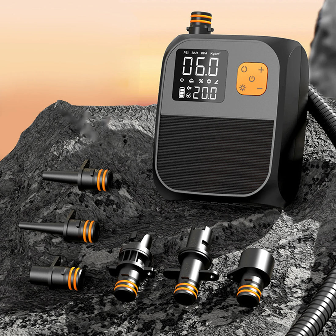 Wireless Air Pump Rechargeable Electric Paddle Board Pump 25PSI Portable SUP Air Pump Inflatable Kayaks Boats Accessories