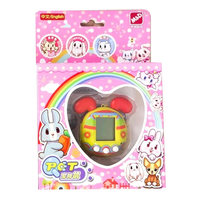 Kids Fun Virtual Electronic Pet Machine Toys Handheld Pets Raising Game Patience Training Educational Toys for Boys Girls Gifts