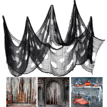 Halloween Gauze Decoration Haunted House Atmosphere Decor Accessories Scary Gauze Home Garden DIY Decoration Suplies Props