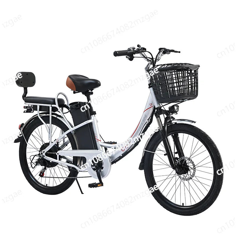 Electric bicycle, adult daily commute, assisted transportation, battery car, leisure station wagon