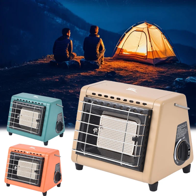 Portable Camping Heater Barbecue Stove Heating Stove Outdoor Camping Tent Fishing Heater Stove Hand Warmer Camping Equipment