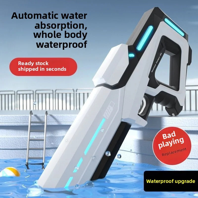 Electric water gun toys, automatic water-absorbing toys, high-pressure toys for young men and women, water guns for water fights