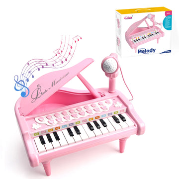 Children's Electronic Keyboard Piano Toys With Microphone Mini Piano Toys Kid Musical Instrument Educational Toys for Kid Gifts