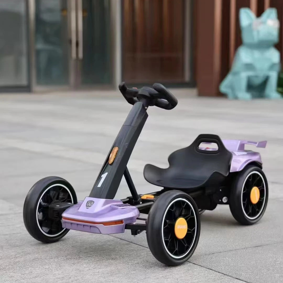 Best Price Four-Wheel Big Size F1 Kart Vehicle For Kids Battery-Powered Car For Age Range 2-4 Years Wholesale