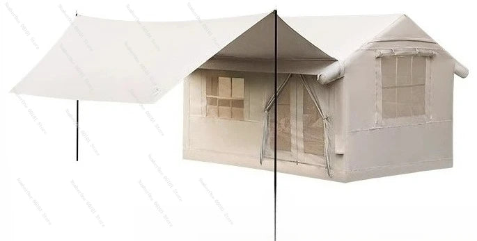 Inflatable tent outdoor camping overnight rainproof thickened field hut