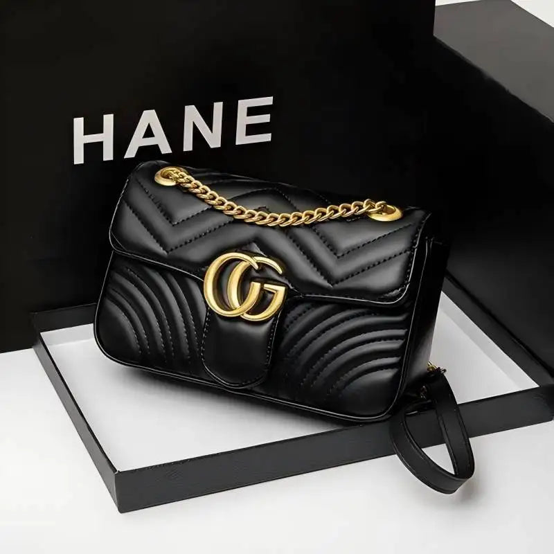 Designer style bag - 2025 classic bestseller vintage diamond pattern chain bag, trendy small fashion shoulder crossbody bag